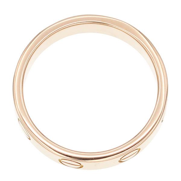 LOVE（Cartier） カルティエ Cartier ミニラブ リング K18PG #47 3.4g