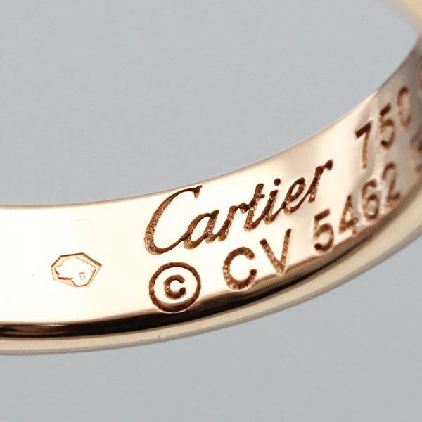 LOVE（Cartier） カルティエ Cartier ミニラブ リング K18PG #47 3.4g