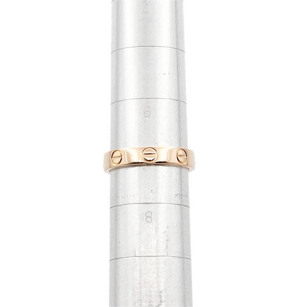 LOVE（Cartier） カルティエ Cartier ミニラブ リング K18PG #47 3.4g