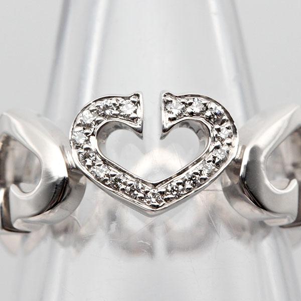 Cartier（カルティエ） Cartier Cハート ダイヤモンド リング K18WG