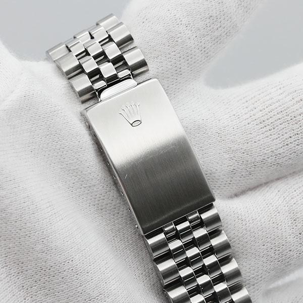 デイトジャスト ロレックス ROLEX 16234 DATEJUST グレー文字盤 SS WG