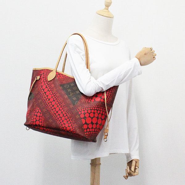 ネヴァーフル ルイ・ヴィトン LOUIS VUITTON ネヴァーフルMM 草間彌生