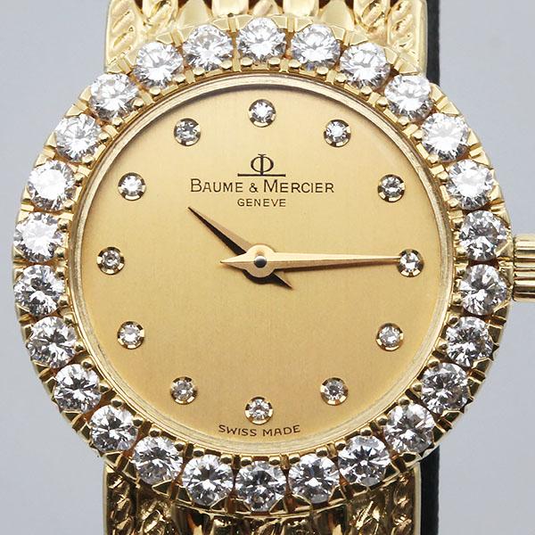 BAUME&MERCIER（ボーム&メルシエ） BAUME&MERCIER K18YG ダイヤモンド