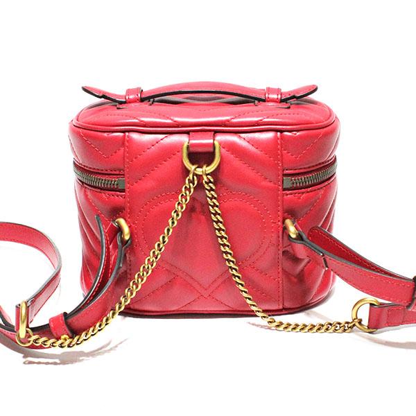 GG Marmont グッチ GUCCI GGマーモント ミニリュック 598594 レッド 