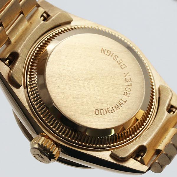 デイトジャスト ロレックス ROLEX 69138G K18YG 10Pダイヤ ベゼル