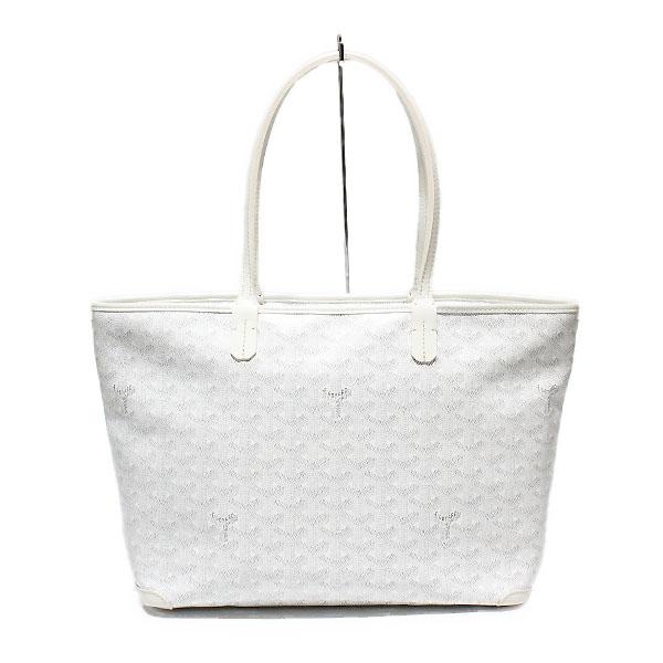 GOYARD ゴヤール サンルイPM 白 GOYARD（ゴヤール） サンルイPM トートバッグ 白 ホワイト レディース