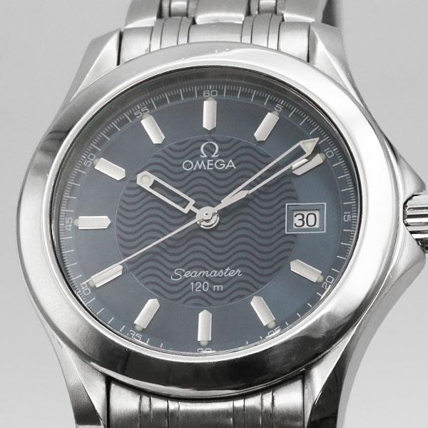 SEAMASTER オメガ OMEGA シーマスター 120M 2511.81 ブルー文字盤 SS