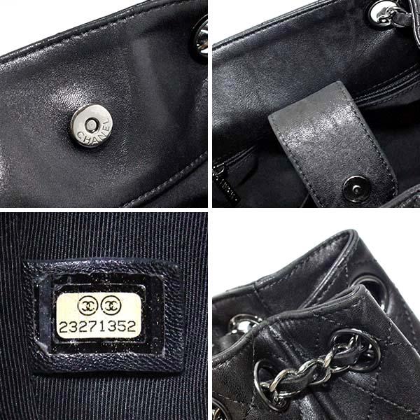 シャネル CHANEL マトラッセ 巾着型 チェーン ショルダーバッグ A98740