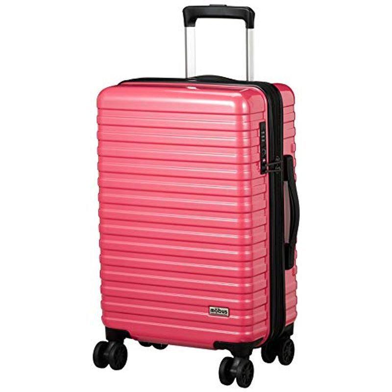 エー・エル・アイ スーツケース mobus 55 cm ピンク