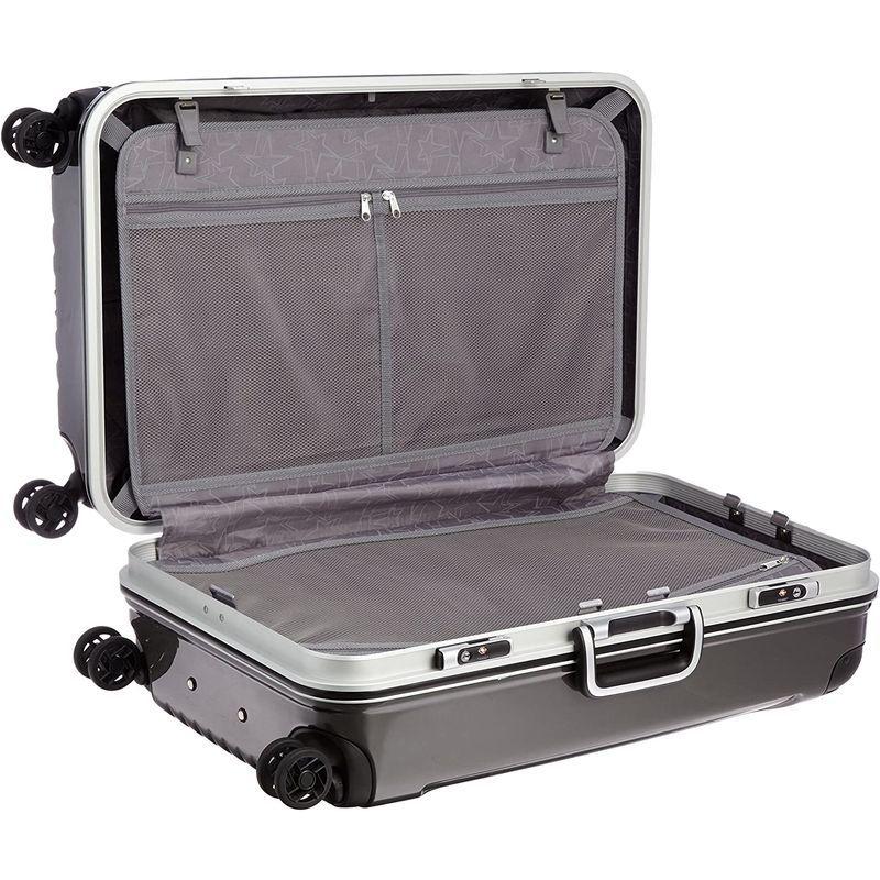 【クーポン】 ビバーシェ スーツケース UH Mサイズ 57L 5.0kg フレームハードキャリー 70 cm 5kg UH-M ガンメタ 【1977250428】(10797円)