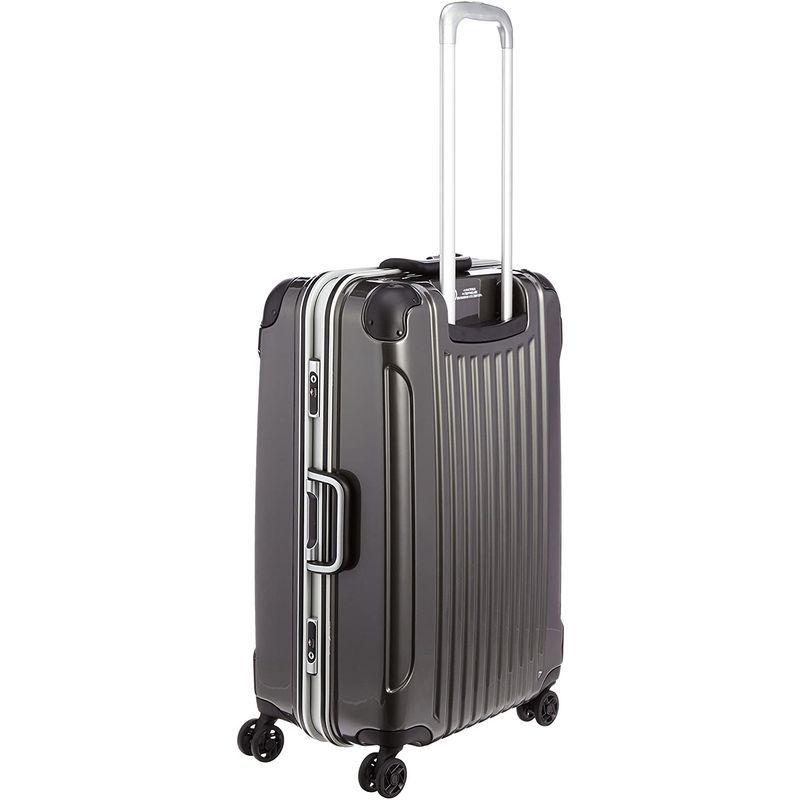 【クーポン】 ビバーシェ スーツケース UH Mサイズ 57L 5.0kg フレームハードキャリー 70 cm 5kg UH-M ガンメタ 【1977250428】(10797円)