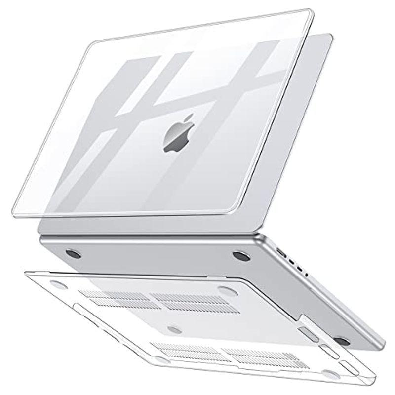 今だけスーパーセール限定 NIMASO ケース MacBook Pro 14インチ (M1 Pro Maxチップ 搭載 2021モデル)用 カバー  クリア 全透明 軽