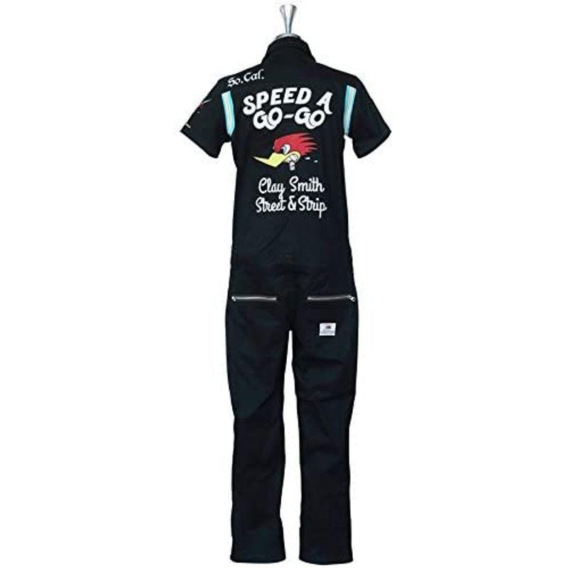 NEW限定品】CLAY SMITH（ クレイスミス） 半袖オーバーオール（ツナギ