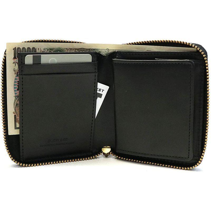Ouchi ✨美品✨SLOW ハービーミニウォレット ブラック ハービー 最大40%☆7/25限定 スロウ 財布 SLOW 二つ折り財布