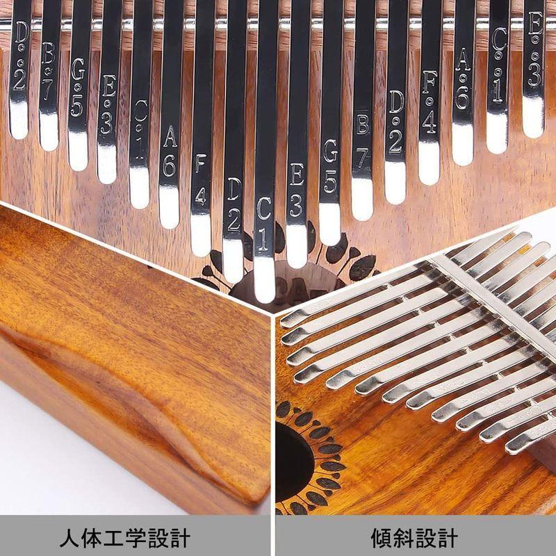 Dreambeauty 17鍵カリンバ 親指ピアノ (ねこ) ドラム MEINL Percussion マイネル クランプ用ロッド 8"-5 8"変換アダプター付 ストレートシェイプ MC-MR1 国内正規