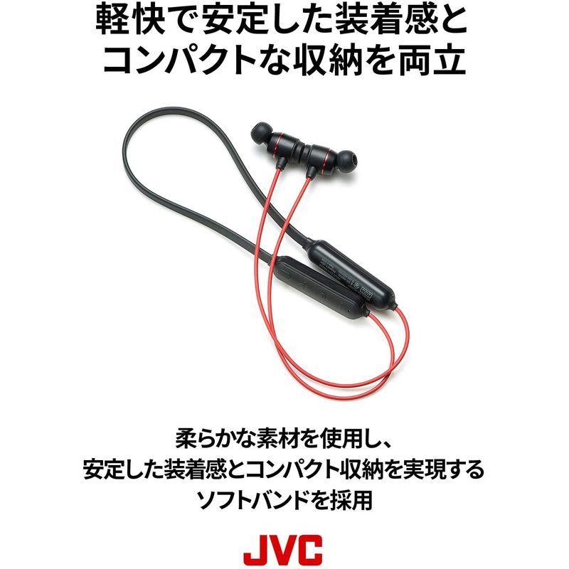 JVC HA-XC30BT-B Bluetoothイヤホン XXシリーズ/重低音/防水・防塵・耐衝撃/ネックバンド/15時間連続再生 ブラッ HA XC30BT Bluetoothイヤホン XXシリーズ/重低音/防水 防塵 耐衝撃/ネックバンド/15時間連続再生 ブラッ