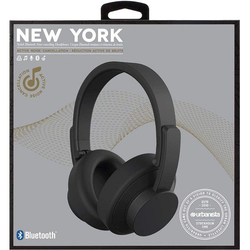 URBANISTA アーバニスタ New York ノイズキャンセリング ワイヤレス ヘッドフォンBluetooth 最大25時間の再生時間 アーバニスタ New York ノイズキャンセリング ワイヤレス ヘッドフォンBluetooth 最大25時間の再生時間