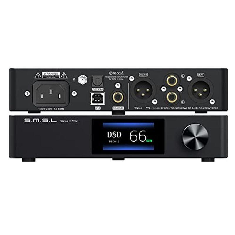 S.M.S.L SU-9n ES9038PRO Bluetooth5.0 ハイレゾ オーディオ DAC PCM768kHz 32Bit DS