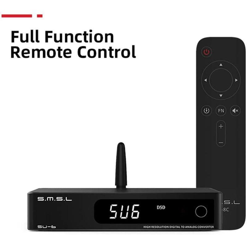 S.M.S.L SU-6 Bluetooth 5.0 ES9038Q2Mチップ OPA1612*4 OP AMP DAC PCM32Bit SU Bluetooth ES9038Q2Mチップ OPA1612*4 OP AMP DAC PCM32Bit