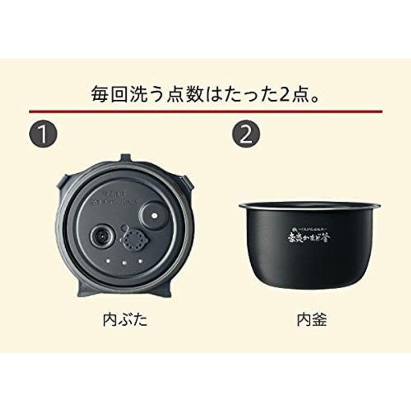 【新版】 象印 圧力IH炊飯ジャー（5.5合炊き） ブラック ZOJIRUSHI 極め炊き NW-JW10-BA 【MY6734145679】(24046円)