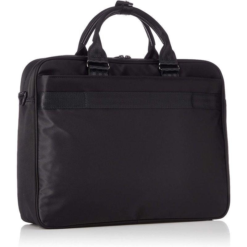 エースジーン ビジネスバッグ 15インチPC収納 B4 軽量 ボトルホルダー搭載 スリブライト No.62524 メンズ ブラック ビジネスバッグ 15インチPC収納 B4 軽量 ボトルホルダー搭載 スリブライト No メンズ ブラック