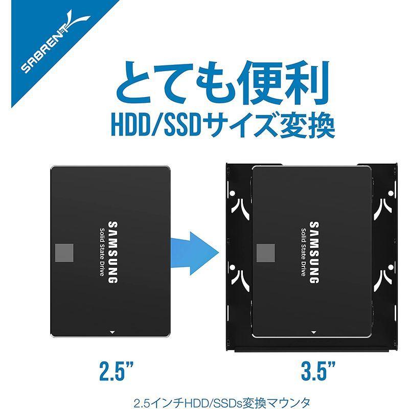 AIRSPEEDSabrent HDD SSDマウンタ（BK-HDDH） ドライブケース | kochi-ot.main.jp