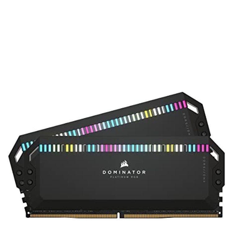 最も完璧な 32GB CORSAIR ドミネーター x プラチナ (2 RGB RGB DDR5