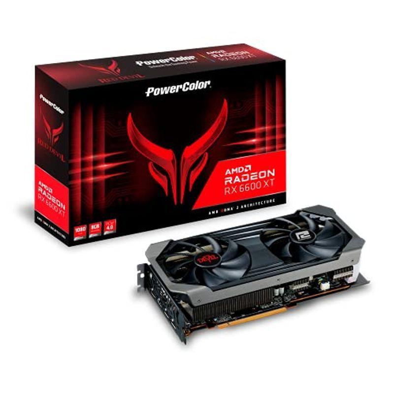 □最終値下□ POWERCOLOR AMD Radeon RX6600XT搭載 グラフィックボード