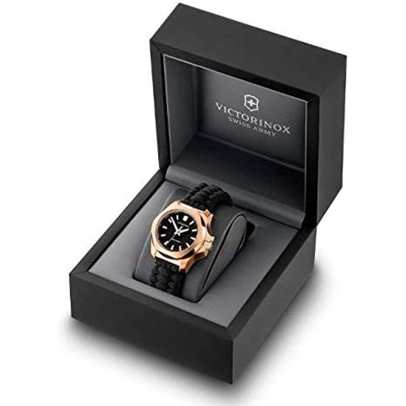 ビクトリノックス 腕時計 V ローズゴールドPVDステンレススチールケース(316L 鍛造) ブラックダイヤル ブラックパ 置き時計 