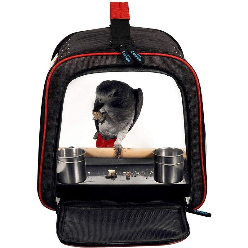 Colorday軽量 鳥用キャリーバッグ、鳥用トラベルケージ 鳥用キャリーバッグ 鳥用トラベルケージ