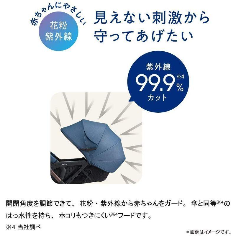 【初期/レア】 Aprica(アップリカ) A形オート4輪ベビーカー オプティア クッション AB Optia Cushion AB ネイビー 1か月~ 2 【7768348653】(27739円)