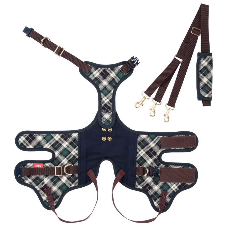 犬用歩行補助ハーネス LaLaWalk 大型犬用 マリン LaLaWalk 介護用