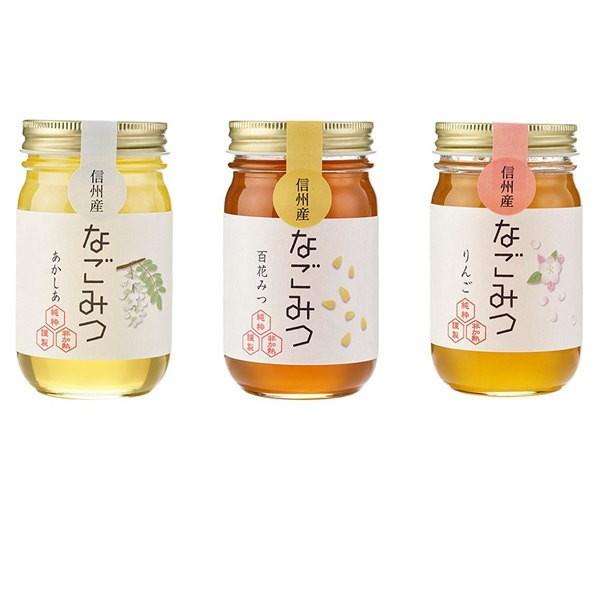 なごみつ はちみつ 100g 3本セット 北信濃産 国産純粋 ハチミツ なごみつ はちみつ 100g 3本セット 北信濃産 国産純粋 ハチミツ