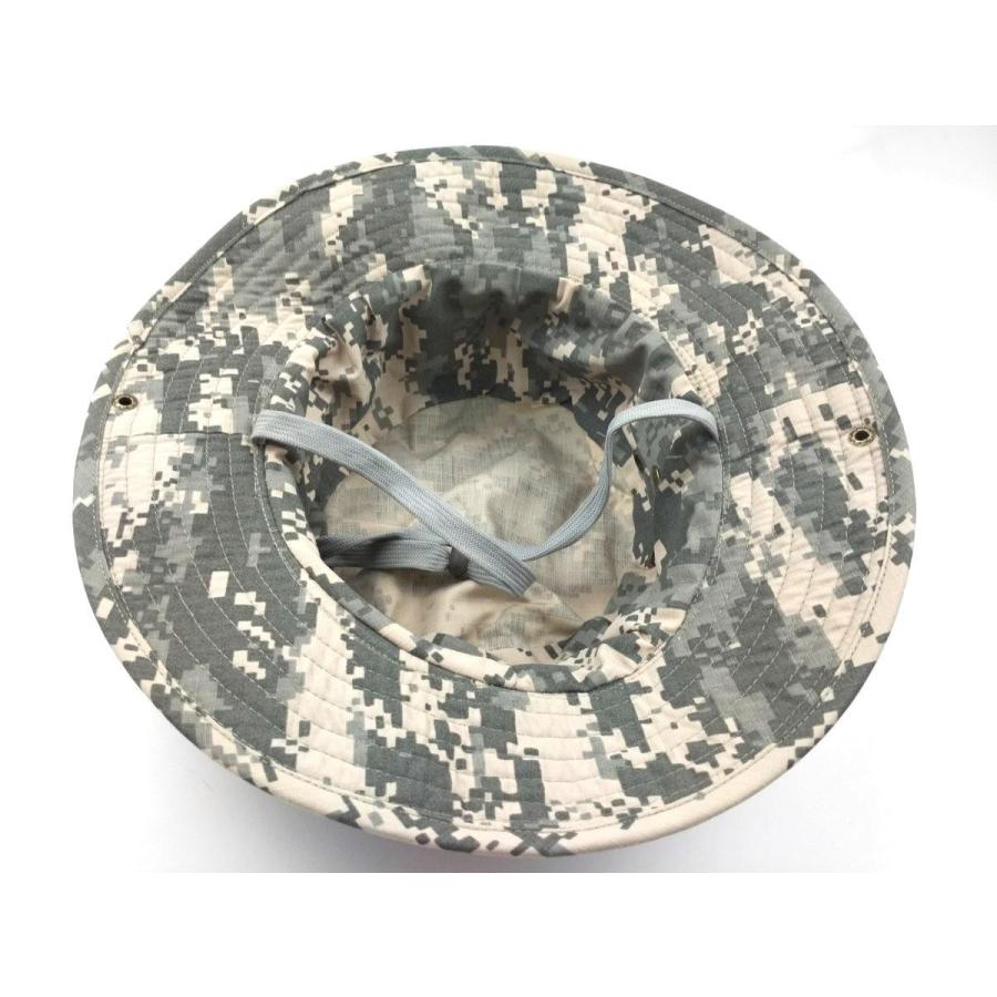 迷彩ハット 帽子 ACUデジカモ柄 フリーサイズ 男女 サバイバルゲーム