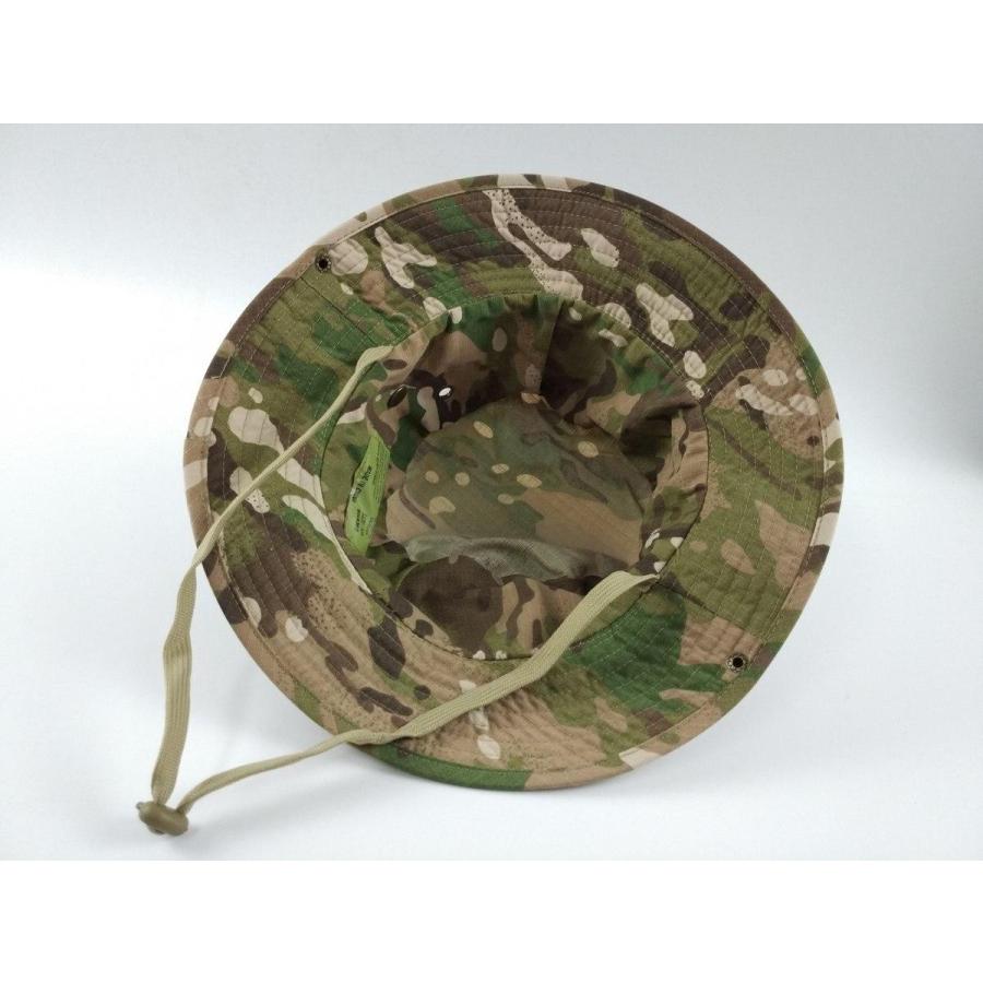 迷彩ハット 帽子 CP迷彩柄 サバイバルゲーム かぶり方 コーデ