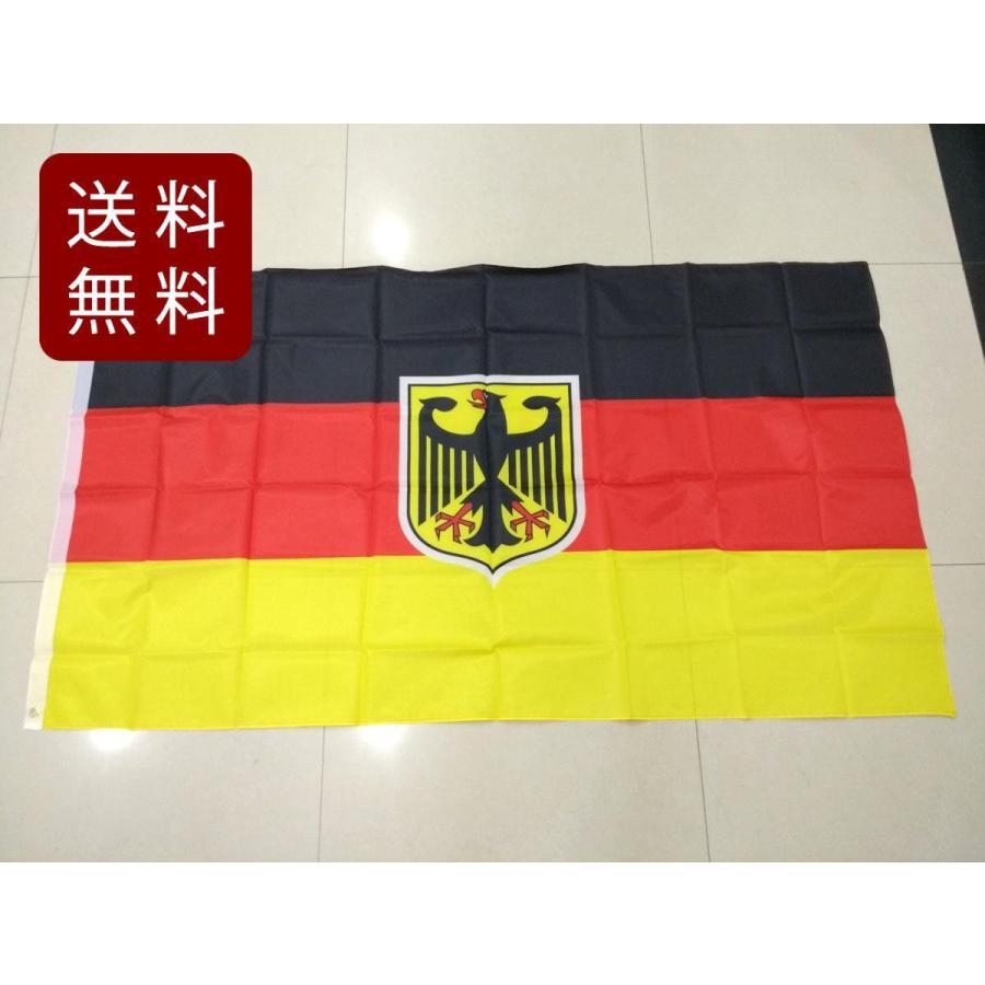 西ドイツ国旗 大型フラッグ 国章 4号 150cmX90cm 送料無料 : まるとも