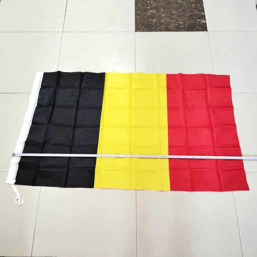 ベルギー国旗 大型 4号サイズ 150cmX90cm 特大フラッグ 室内装飾 屋外