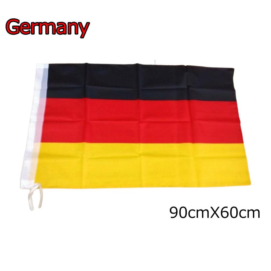 ドイツ国旗 大型フラッグ 5号サイズ 90cmX60cm Germany ドイツ連邦