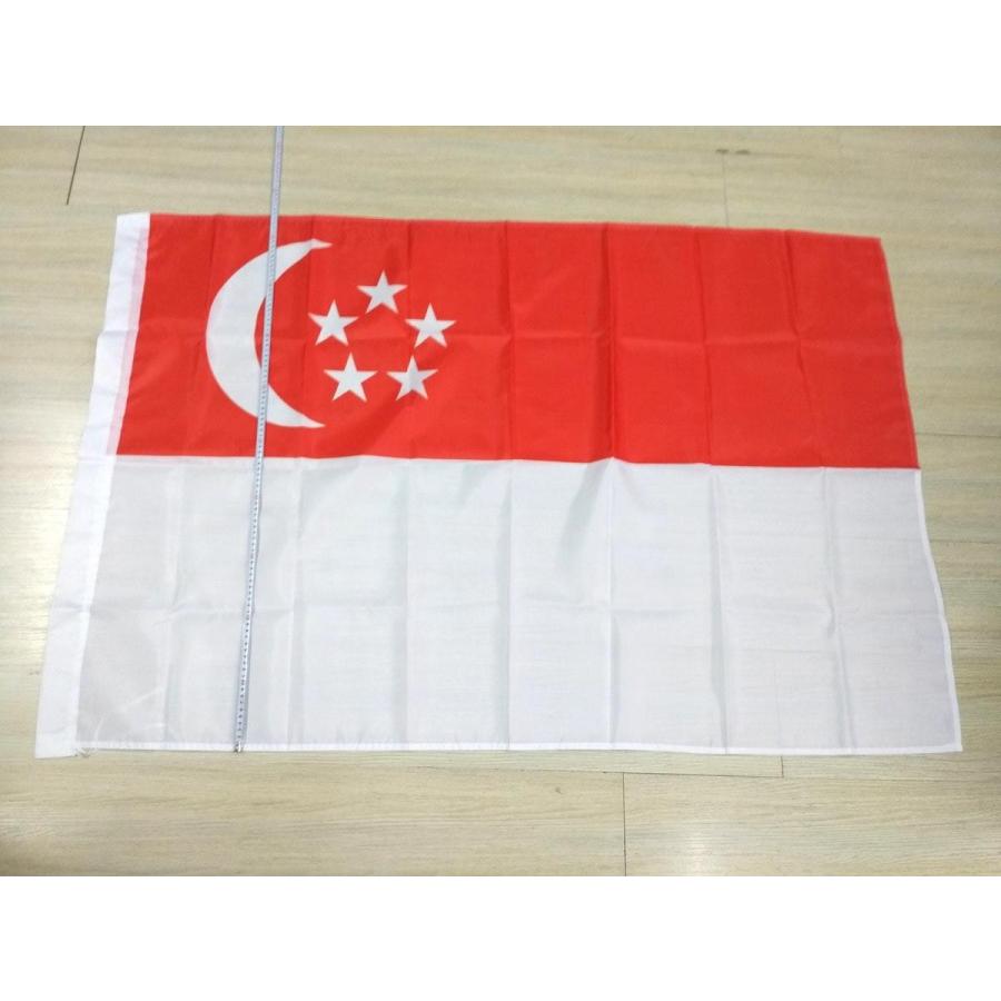 シンガポール 国旗 大型フラッグ ４号 150x90cm Dm便送料無料 Fl177 まるともストア 通販 Yahoo ショッピング