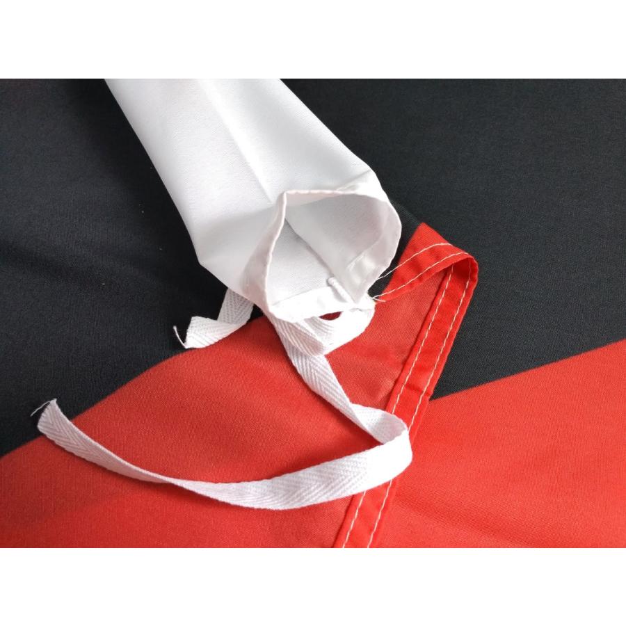 Z旗 Z信号旗 大型フラッグ 国旗 旗 150x90cm 4号サイズ DM便送料