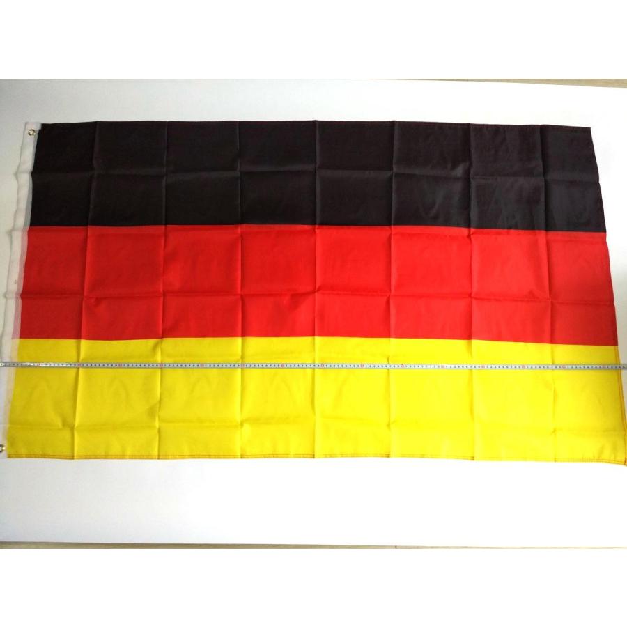 ドイツ国旗 大型フラッグ 旗 4号サイズ 150cmX90cm Germany ドイツ連邦