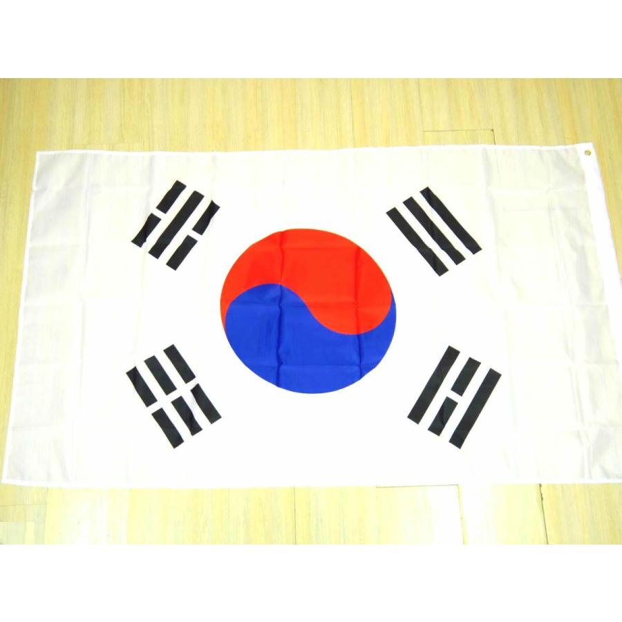 韓国 国旗 太極旗 大型フラッグ 150cmX90cm 4号サイズ 由来 別名 八卦