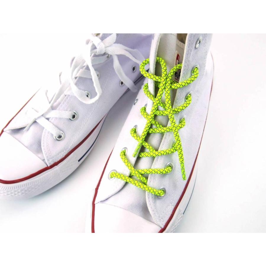 反射靴紐 シューレース 丸タイプ リフレクター 蛍光イエロー 1cm 1足分2本入り Dm便送料無料 Ji699 まるともストア 通販 Yahoo ショッピング