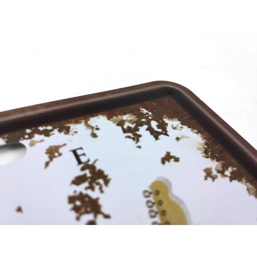 アメリカン風ブリキ看板 ナンバープレート ギター お部屋のインテリア