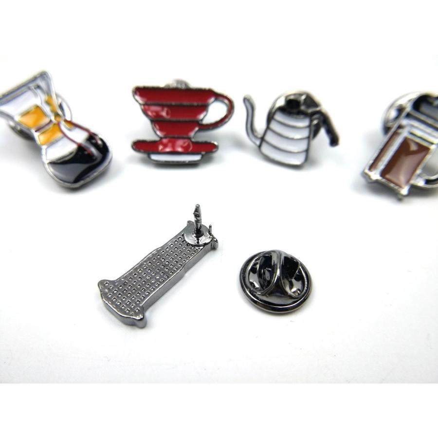 コーヒー ピンバッジ ポッド カップ コーヒーメーカー 5点セット