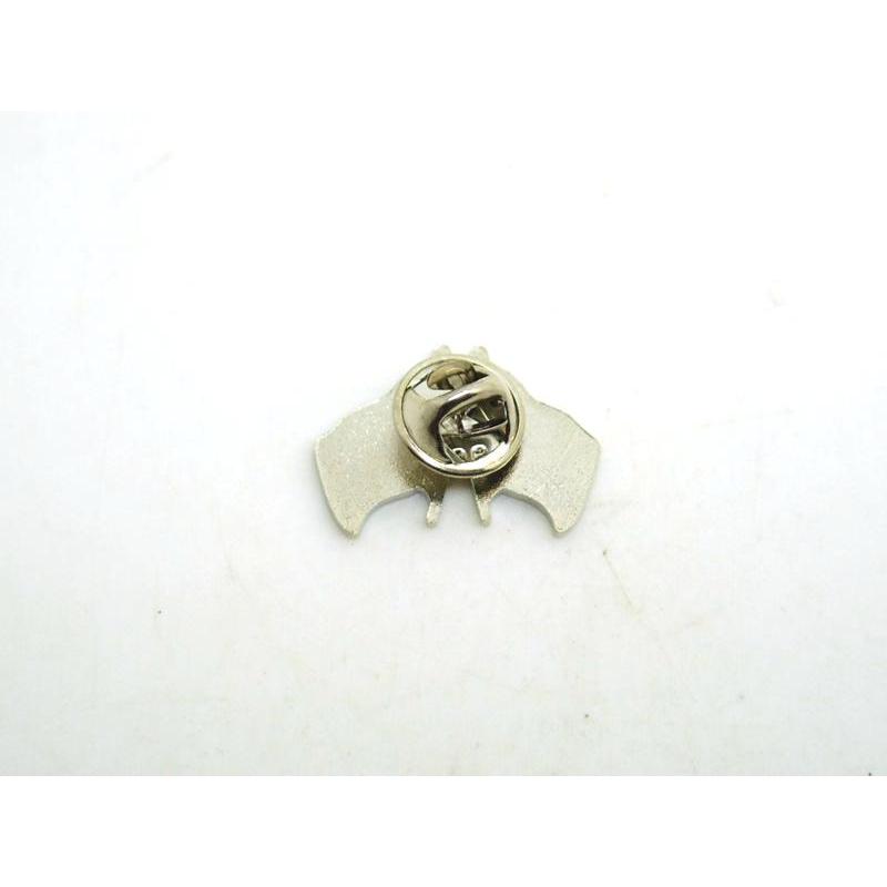 チェッカーフラッグ ダブル ピンバッジ ピンズ 2cm X 1.3cm 送料無料