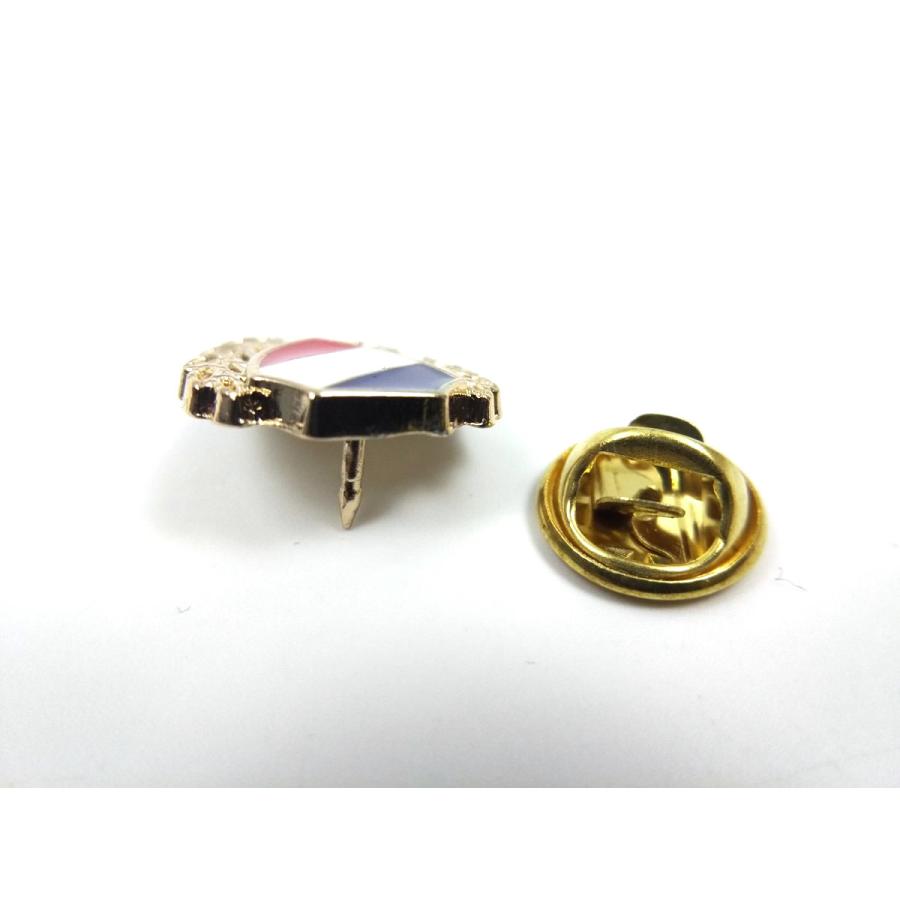 フランス国旗 紋章 ピンバッジ 麦穂 1.6cmX1.7cm フランス パリ ピンズ