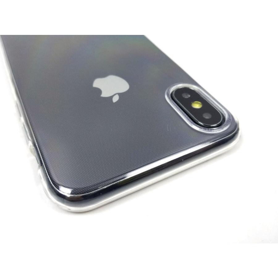 iPhone X用 透明カバー クリアケース TPU 送料無料 : まるともストア