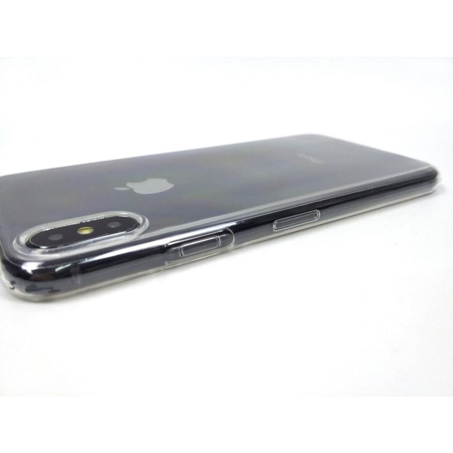 iPhone X用 透明カバー クリアケース TPU 送料無料 : まるともストア