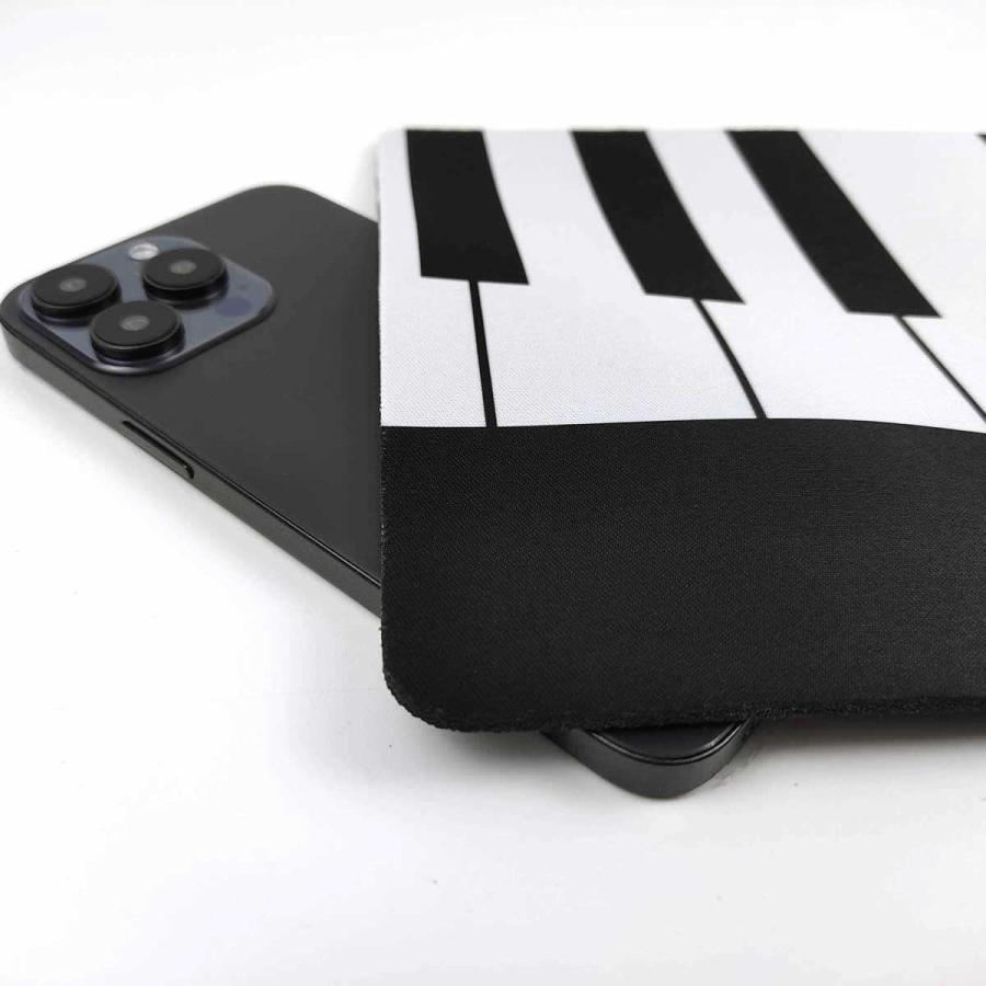 ピアノ鍵盤 マウスパッド 角型 のだめ 24.9cmX18.9cmX0.5cm かわいい